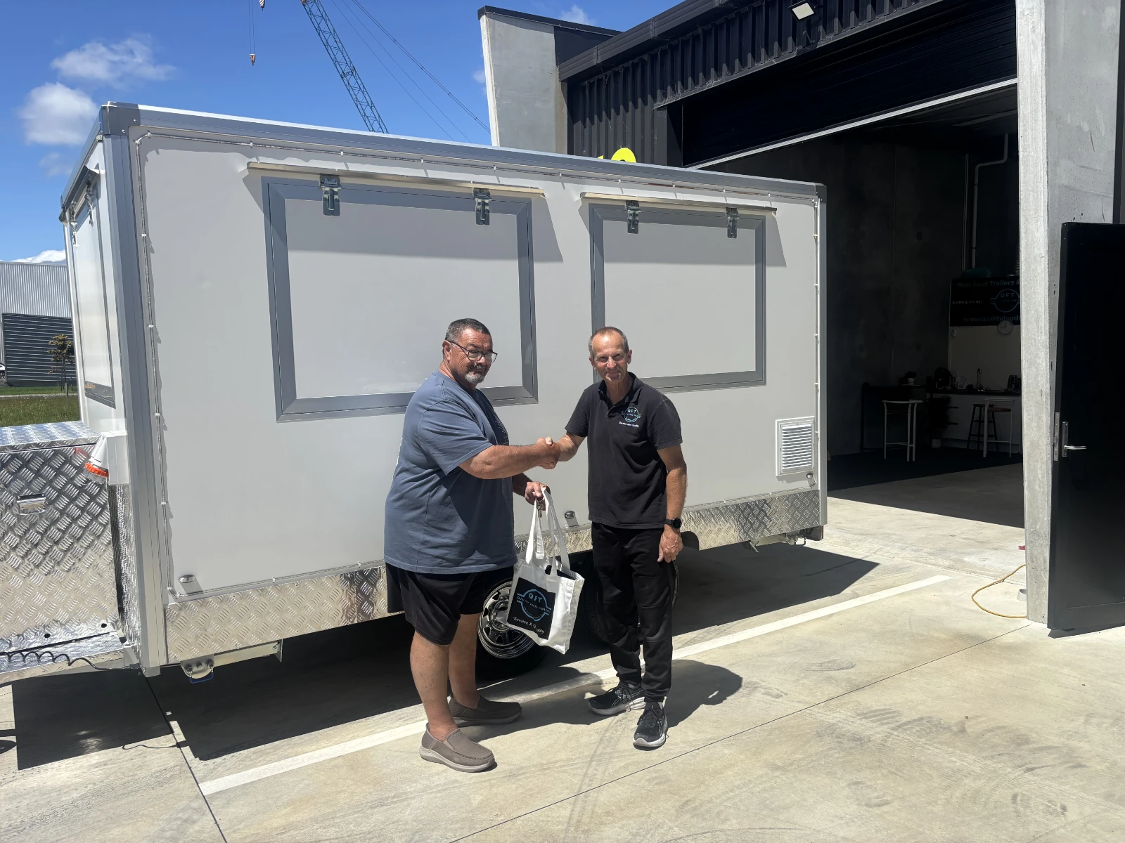 Mobile Catering Business - Customer Photo