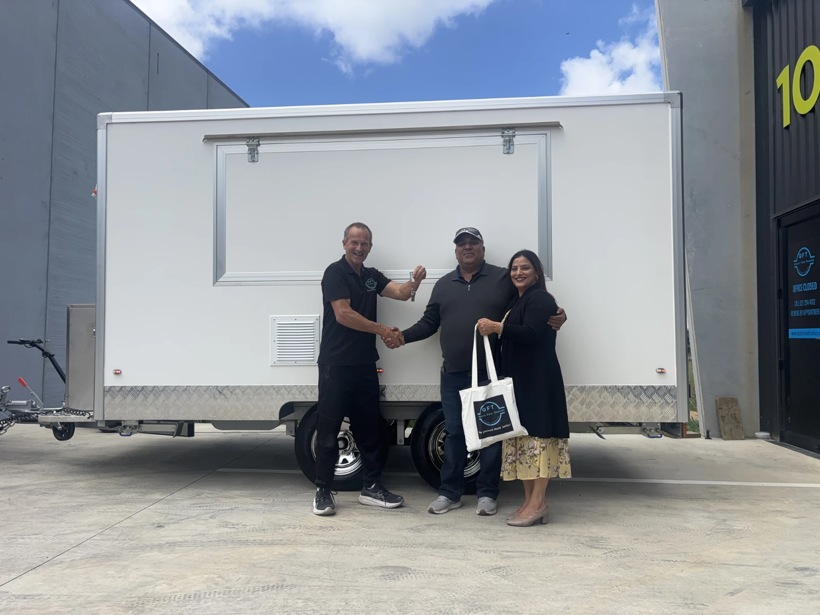 Mobile Catering Business - Customer Photo