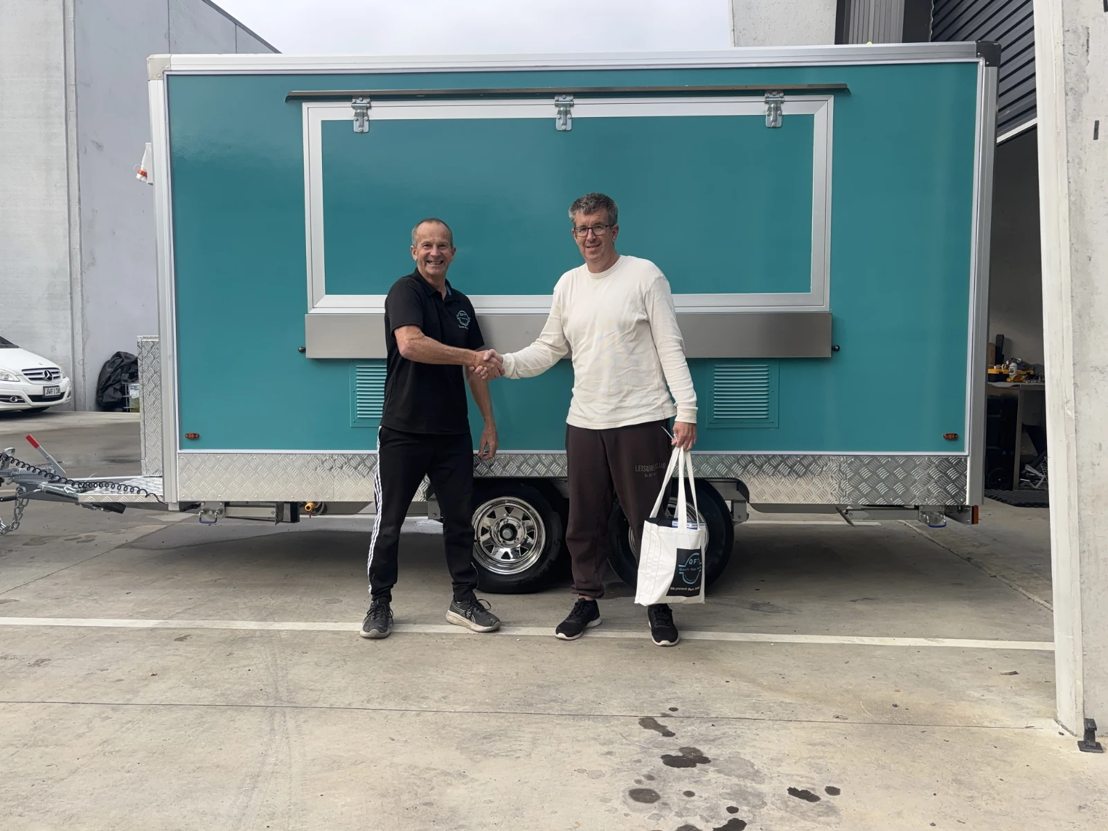 Mobile Catering Business - Customer Photo