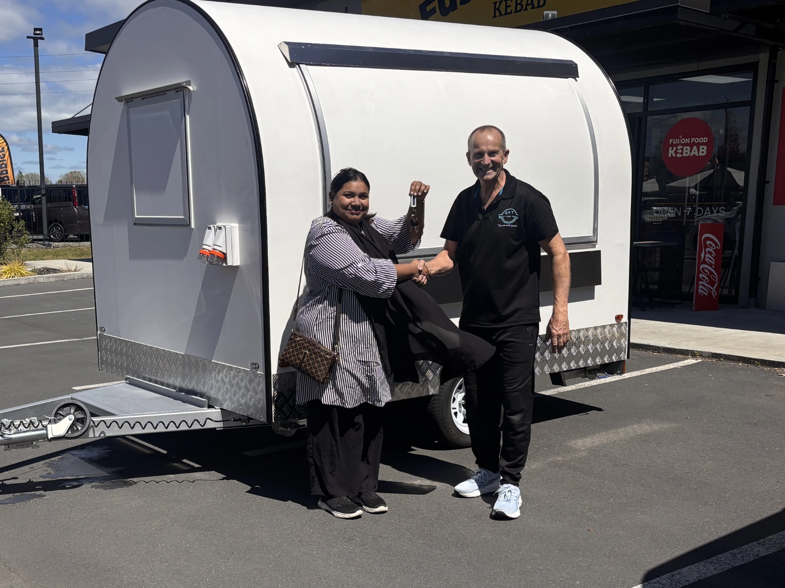 Mobile Catering Business - Customer Photo