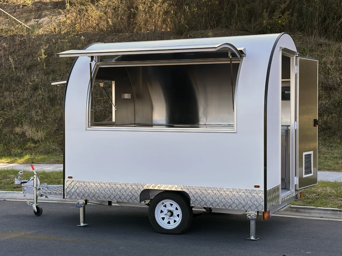 Outside View - Food Trailer For Sale Tauranga