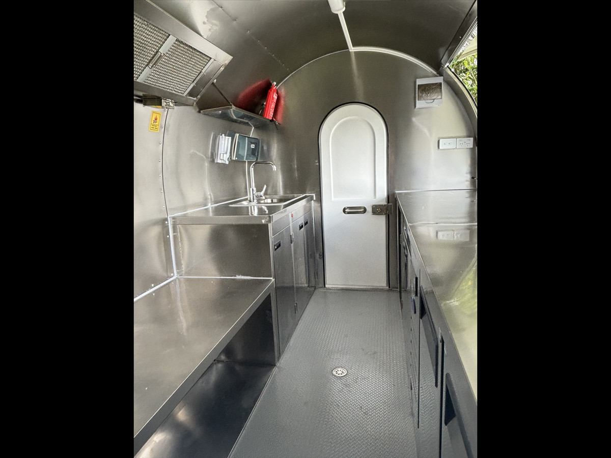 Inside View - Food Trailer For Sale Tauranga